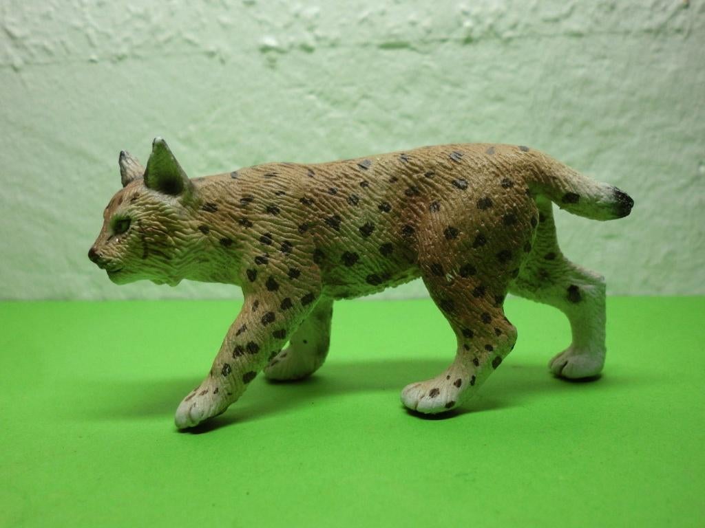 Schleich 14627 lynx, dierfiguur, Verzamelen, Ophalen of Verzenden, Zo goed als nieuw, Wild dier, Beeldje of Figuurtje