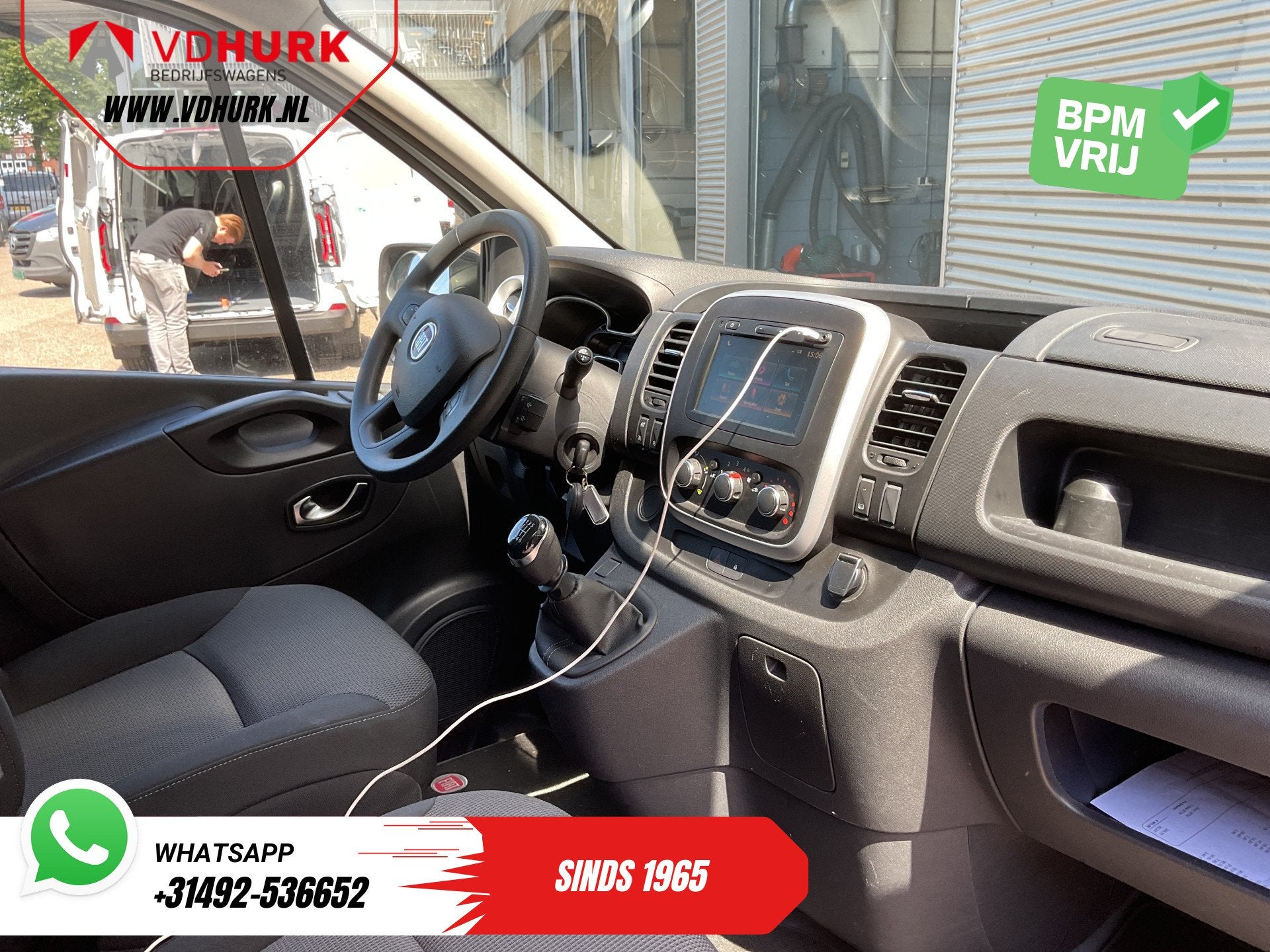 Fiat Talento 2.0 MJ 145 pk L2 Navi/ Cruise/ Airco/ PDC/ Trek, Voorwielaandrijving, 145 pk, Stof, Gebruikt