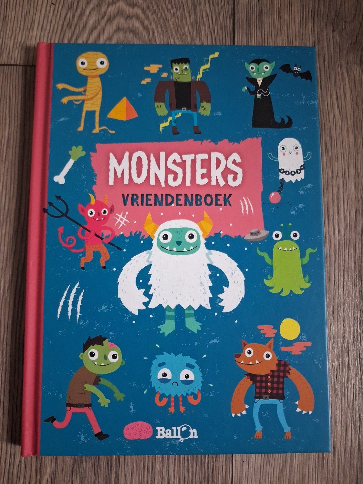 Monsters vriendenboek, nieuw!, Boeken, Kinderboeken | Jeugd | onder 10 jaar, Ophalen of Verzenden, Nieuw, Non-fictie