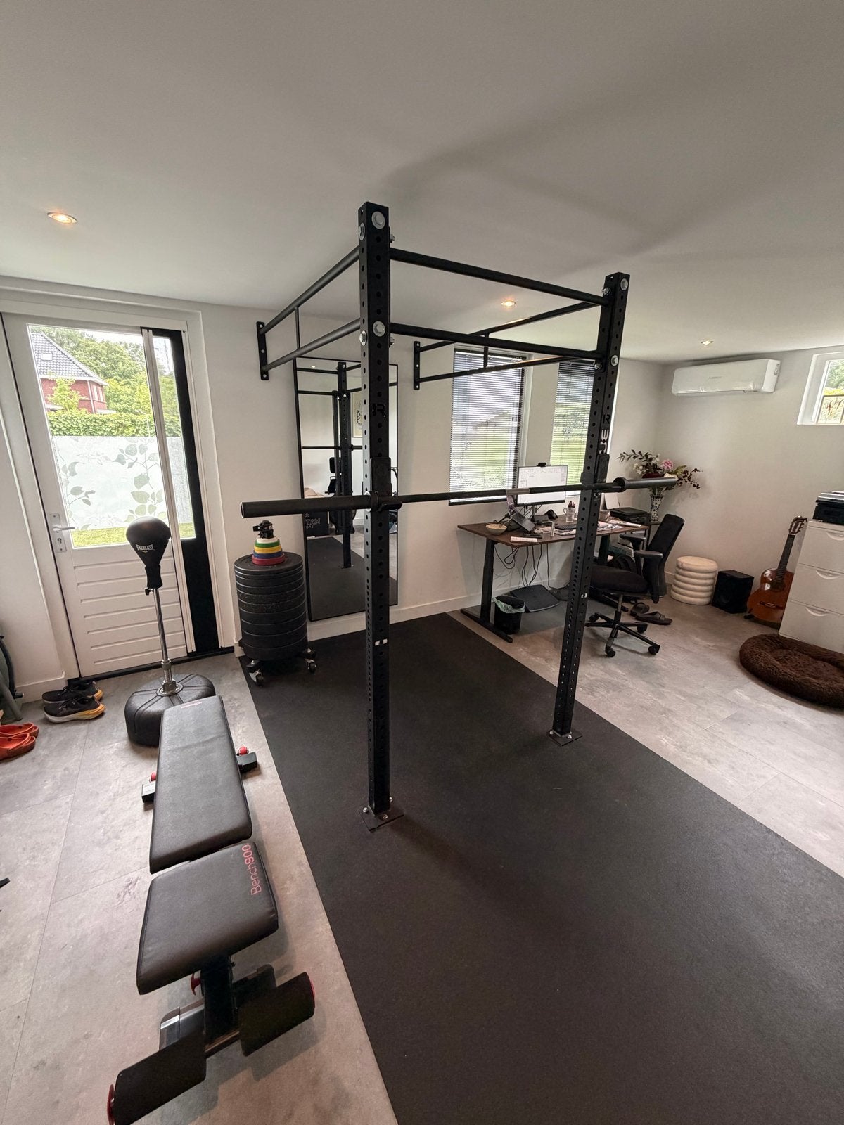 Rogue MLW-4 wall mount squat rek, Sport en Fitness, Ophalen, Zo goed als nieuw, Armen, Overige typen