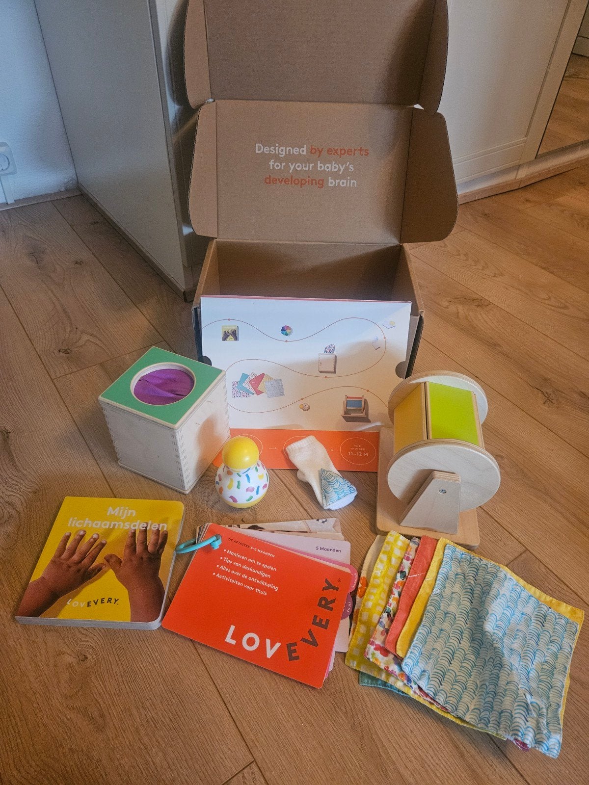 Lovevery box, Ophalen of Verzenden