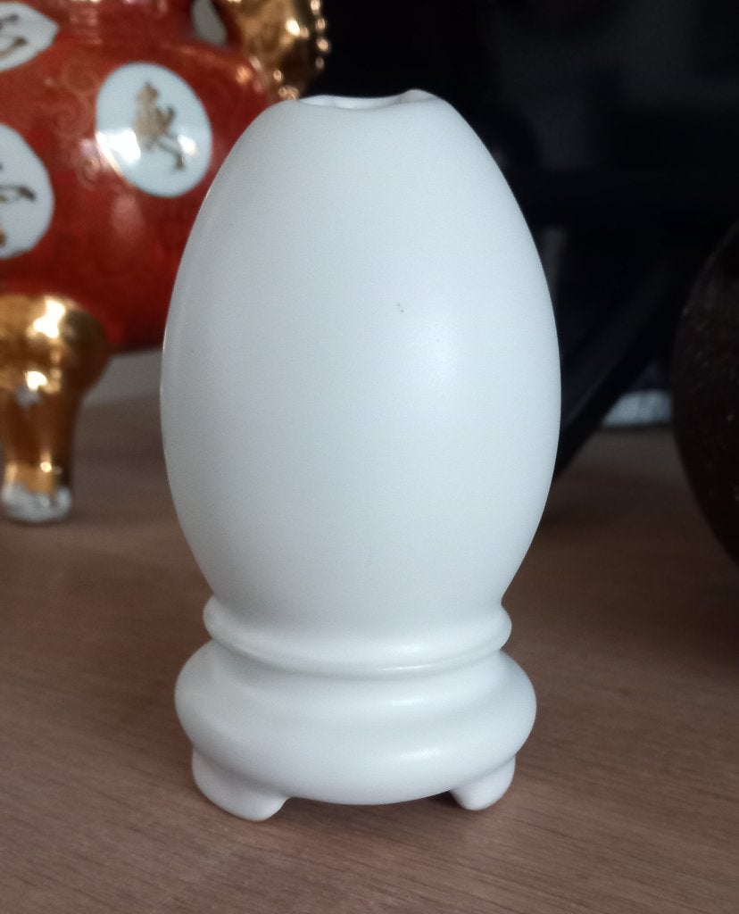 Des Pots ei vaasje, Ophalen of Verzenden, Zo goed als nieuw, Wit