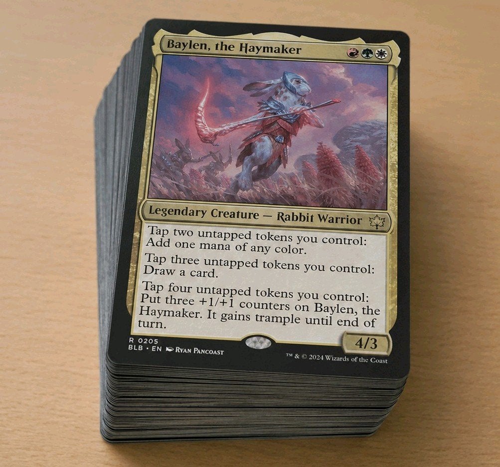 MTG Commander Deck Baylen The Haymaker (Token Deck), Ophalen of Verzenden