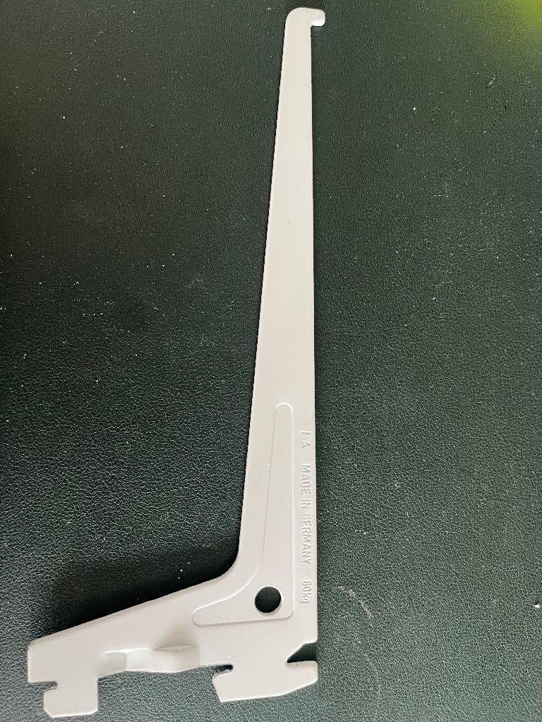 Te koop Plankendragers enkel 20 cm Wit, Ophalen of Verzenden, Zo goed als nieuw