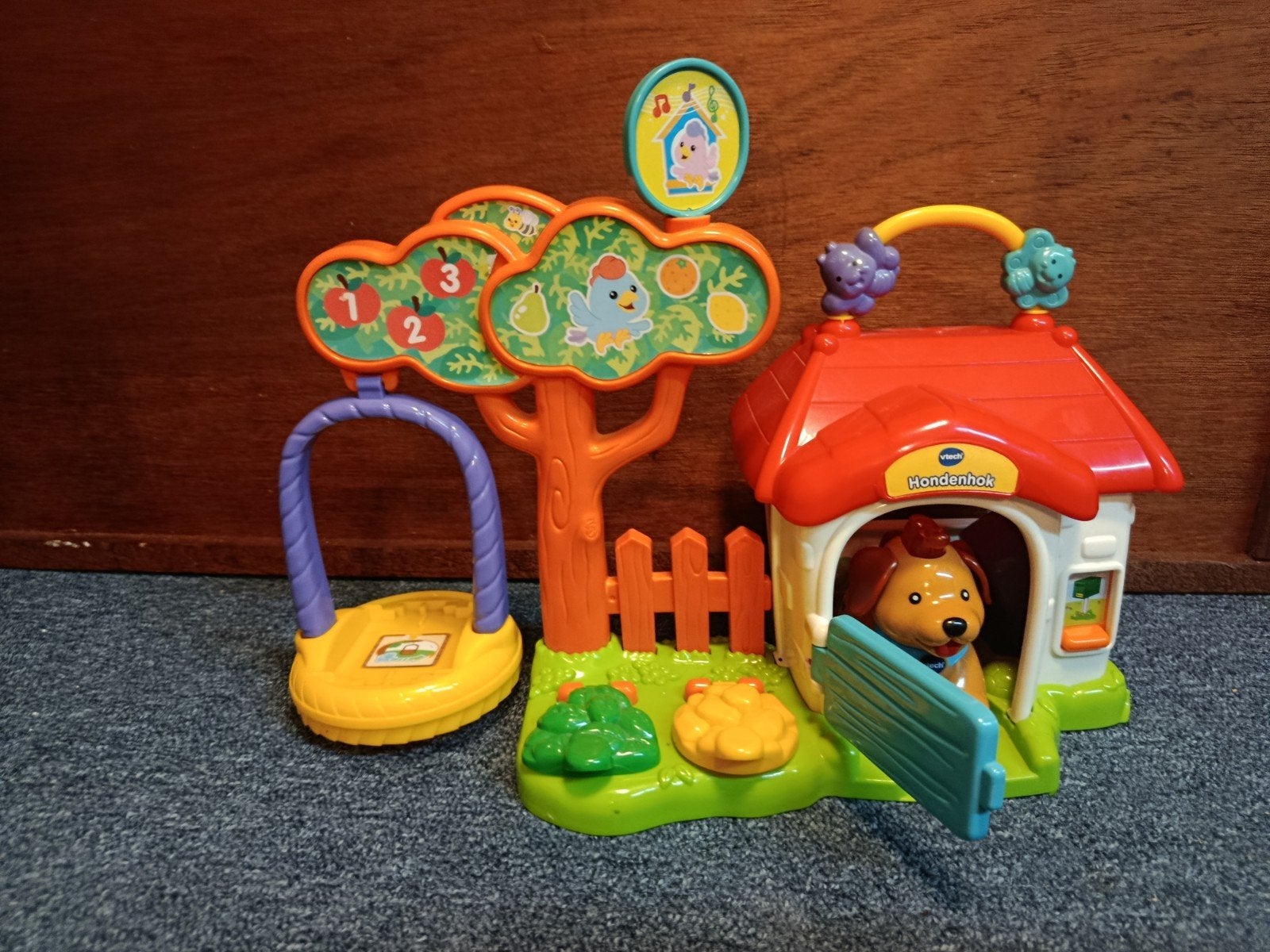 VTech Hondenhokje met boom en schommel, Ophalen of Verzenden, Gebruikt, Overige typen, Met licht