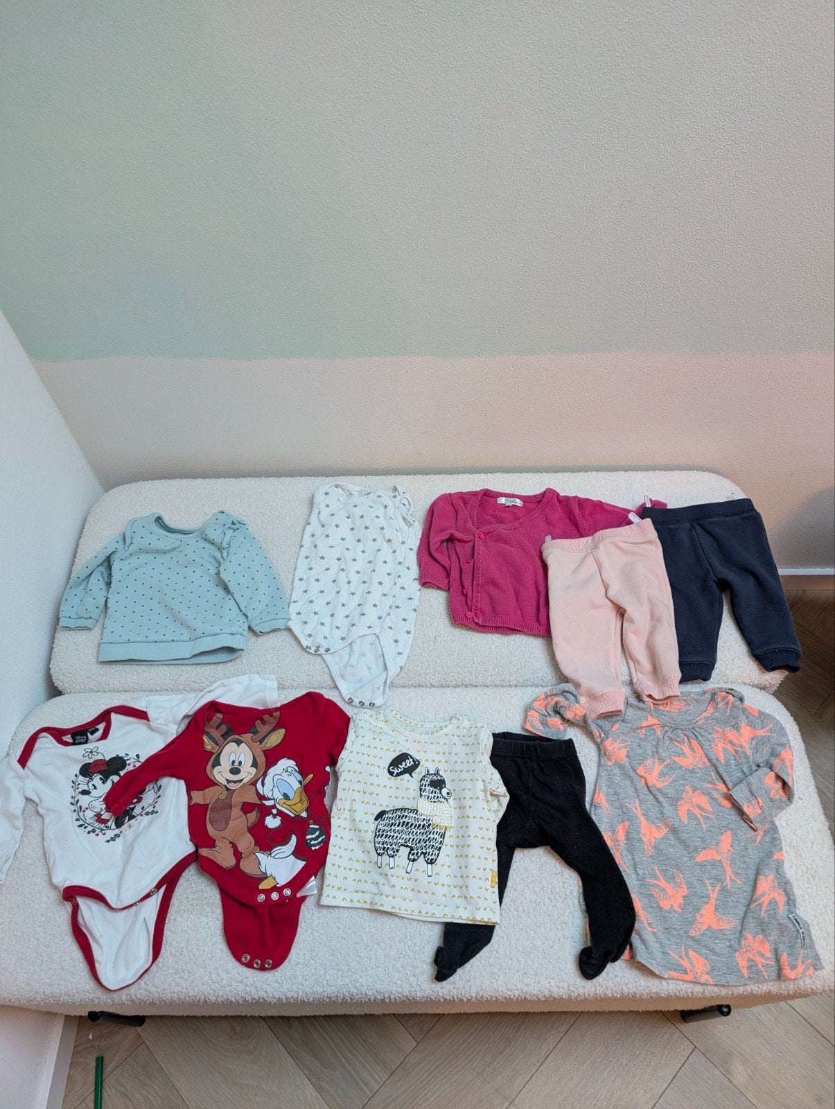 Kledingpakket Meisje Maat 62 10-delig – Disney Baby, C&A, Ki, Gebruikt, Ophalen of Verzenden, Diverse, Truitje of Vestje