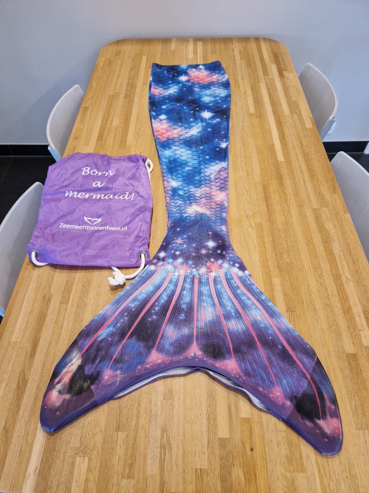 Zeemeerminstaart met monovin - Born a Mermaid!, Ophalen of Verzenden, Meisje
