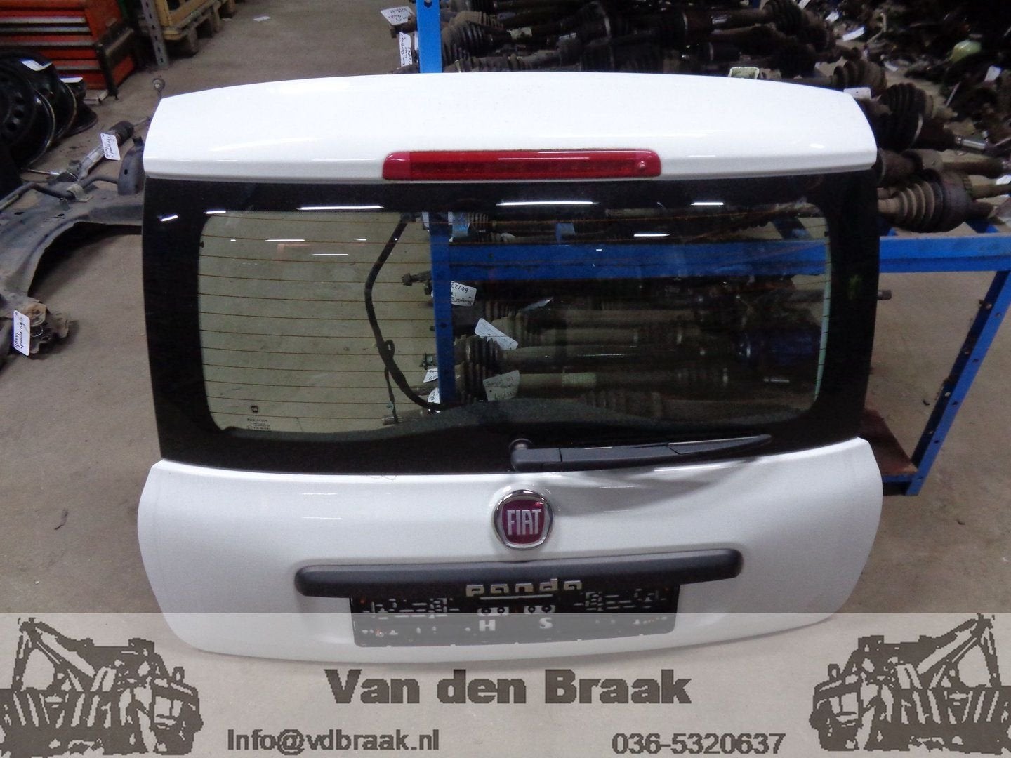 Fiat Panda 2012-2024 Achterklep kompleet, Gebruikt, Herkomst onderdeel bekend, -, Ophalen of Verzenden