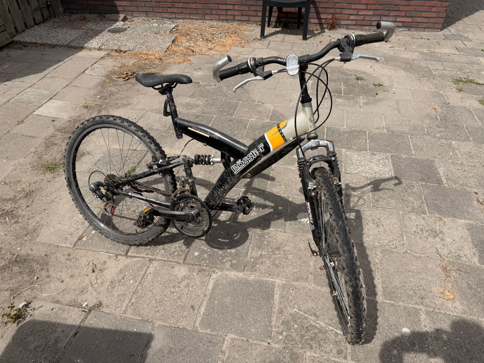 Gebruikte kinder mountainbike met vering - RÖSSLER, Fietsen en Brommers, Gebruikt, Ophalen, Overige merken, Minder dan 45 cm