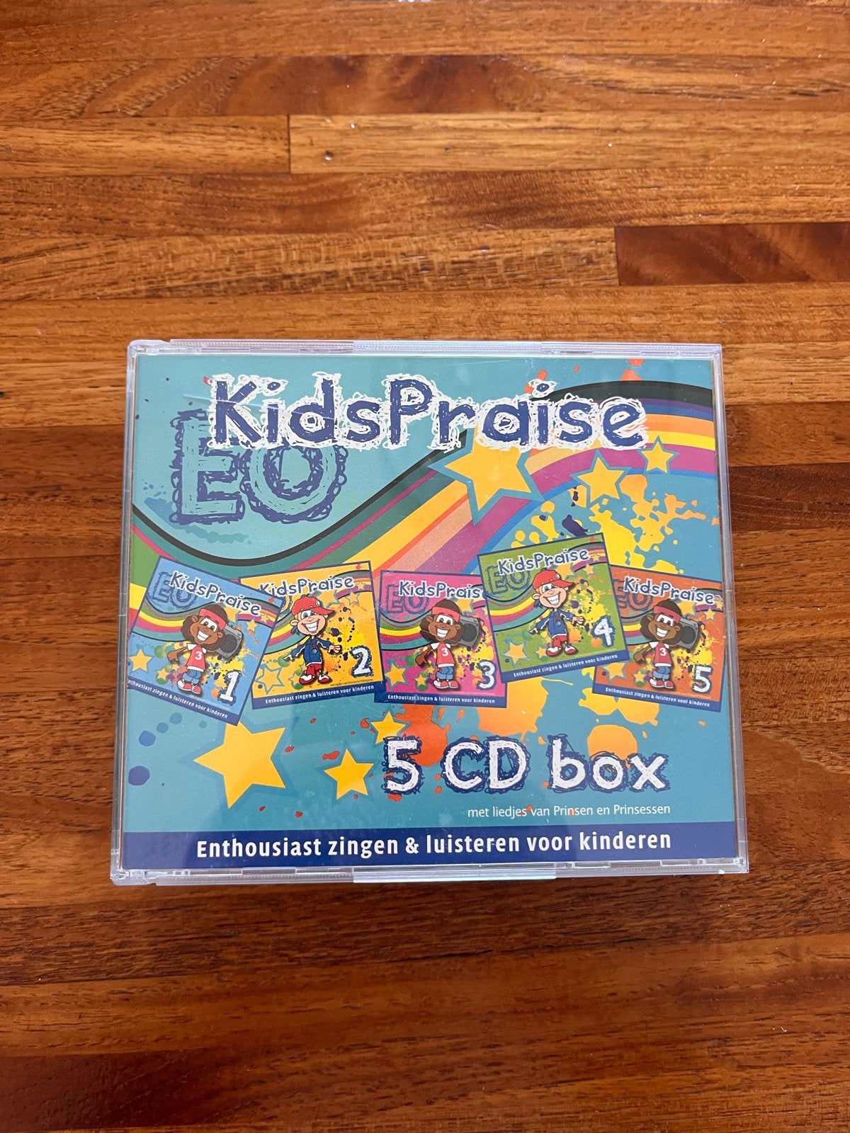 Kids Praise EO 5 CD Box - Liedjes voor kinderen, Gebruikt, Boxset, Ophalen of Verzenden, 3 tot 5 jaar