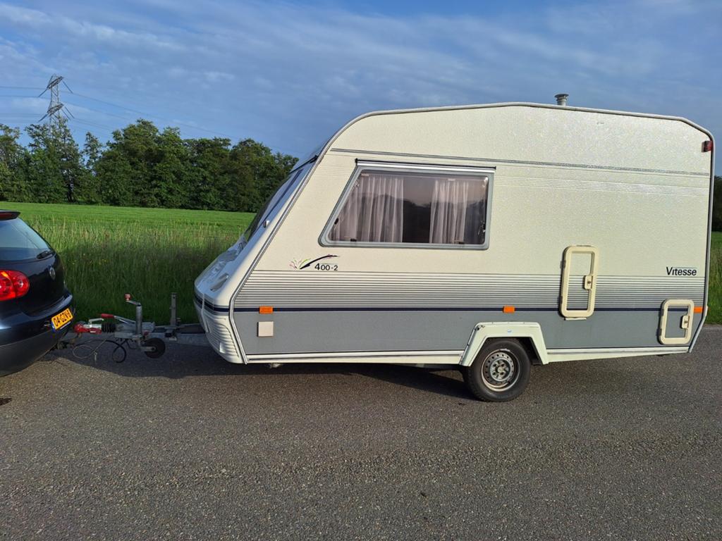 Beyerland Vitesse 400/2 - Compacte en complete caravan, Caravans en Kamperen, Caravans, Rondzit, 750 - 1000 kg, Particulier, 4 tot 5 meter