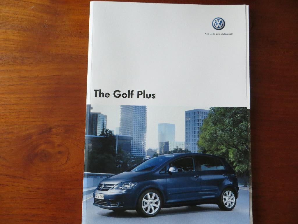 Volkswagen Golf Plus (juni 2006) + bijlage, Boeken, Ophalen of Verzenden, Nieuw, Volkswagen