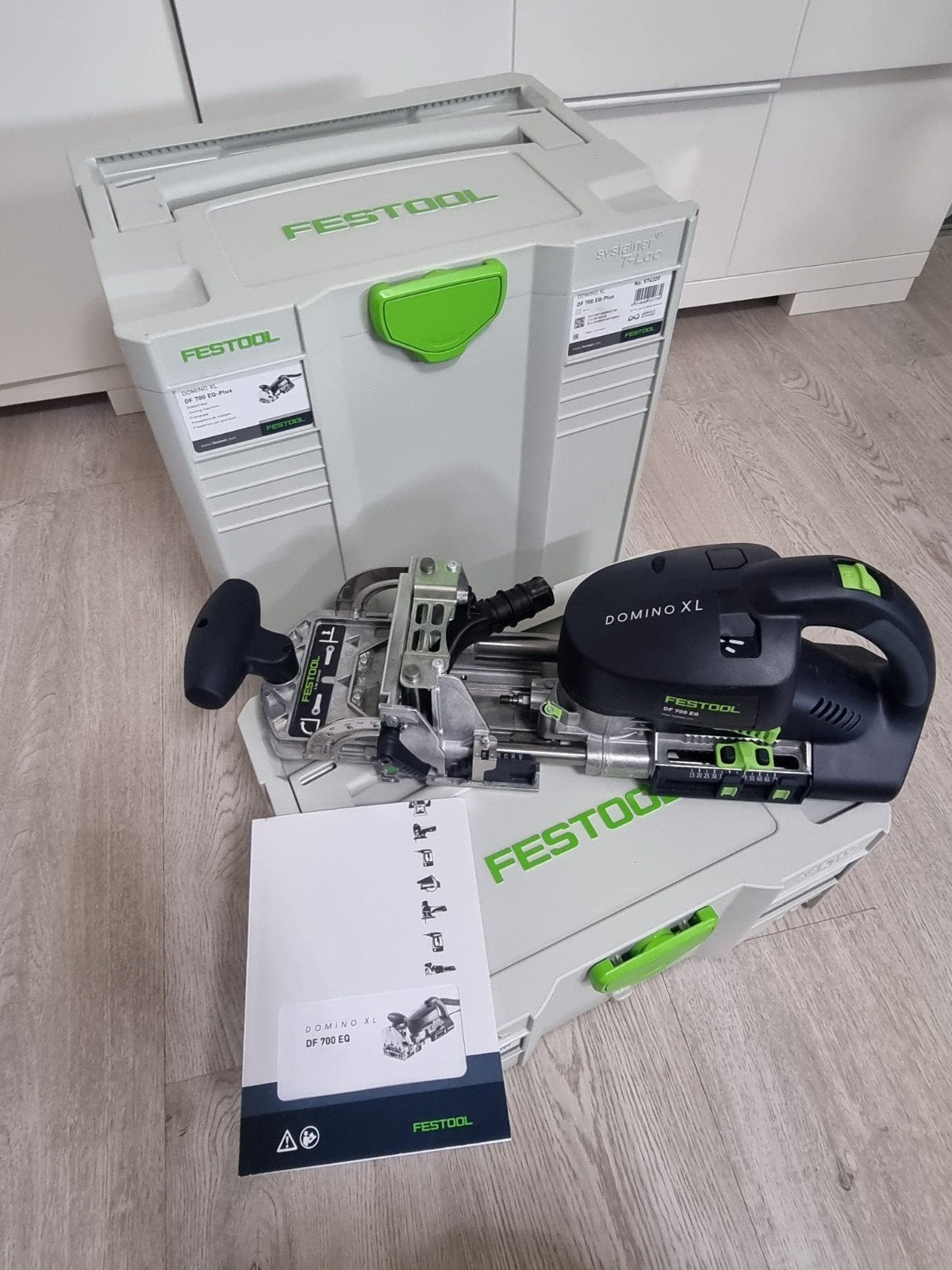Festool DF700XL-Set, Ophalen of Verzenden, Zo goed als nieuw, Elektrisch, Bovenfrees