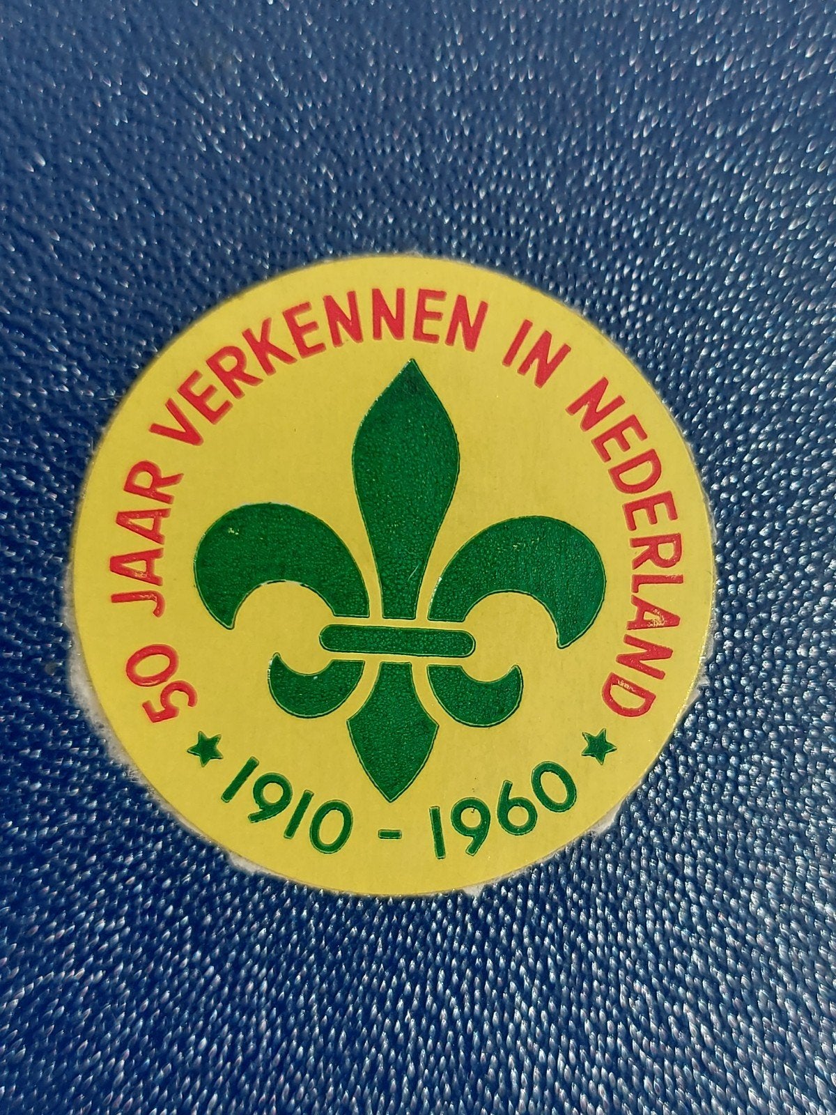 Sluitzegel Scouting 50 Jaar Verkennen in Nederland 1910-1960, Verzamelen, Verzenden, Gebruikt