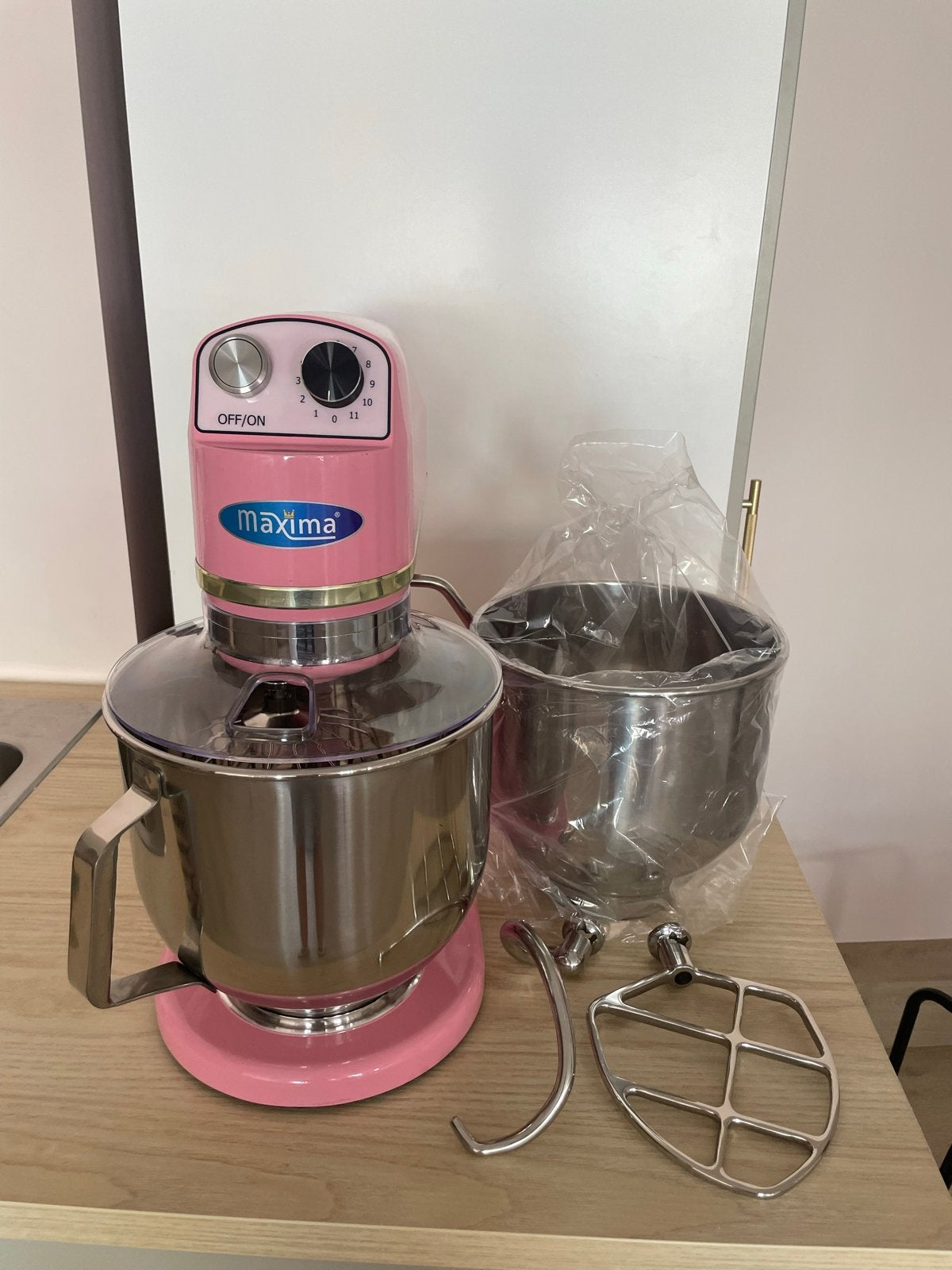 Nieuwe Maxima Planeetmenger Roze - Ongebruikt, 4 liter of meer, Ophalen of Verzenden, Nieuw, 3 snelheden of meer