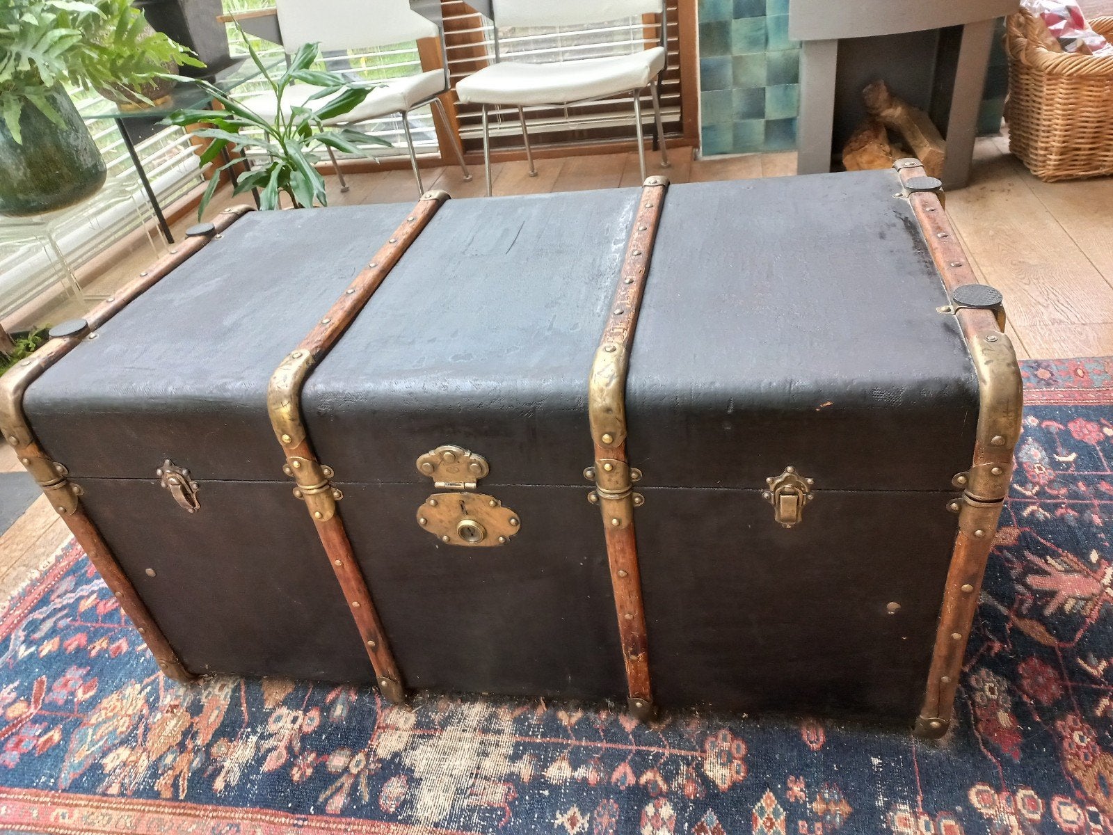 Oude reiskoffer - Vintage koffer, Ophalen