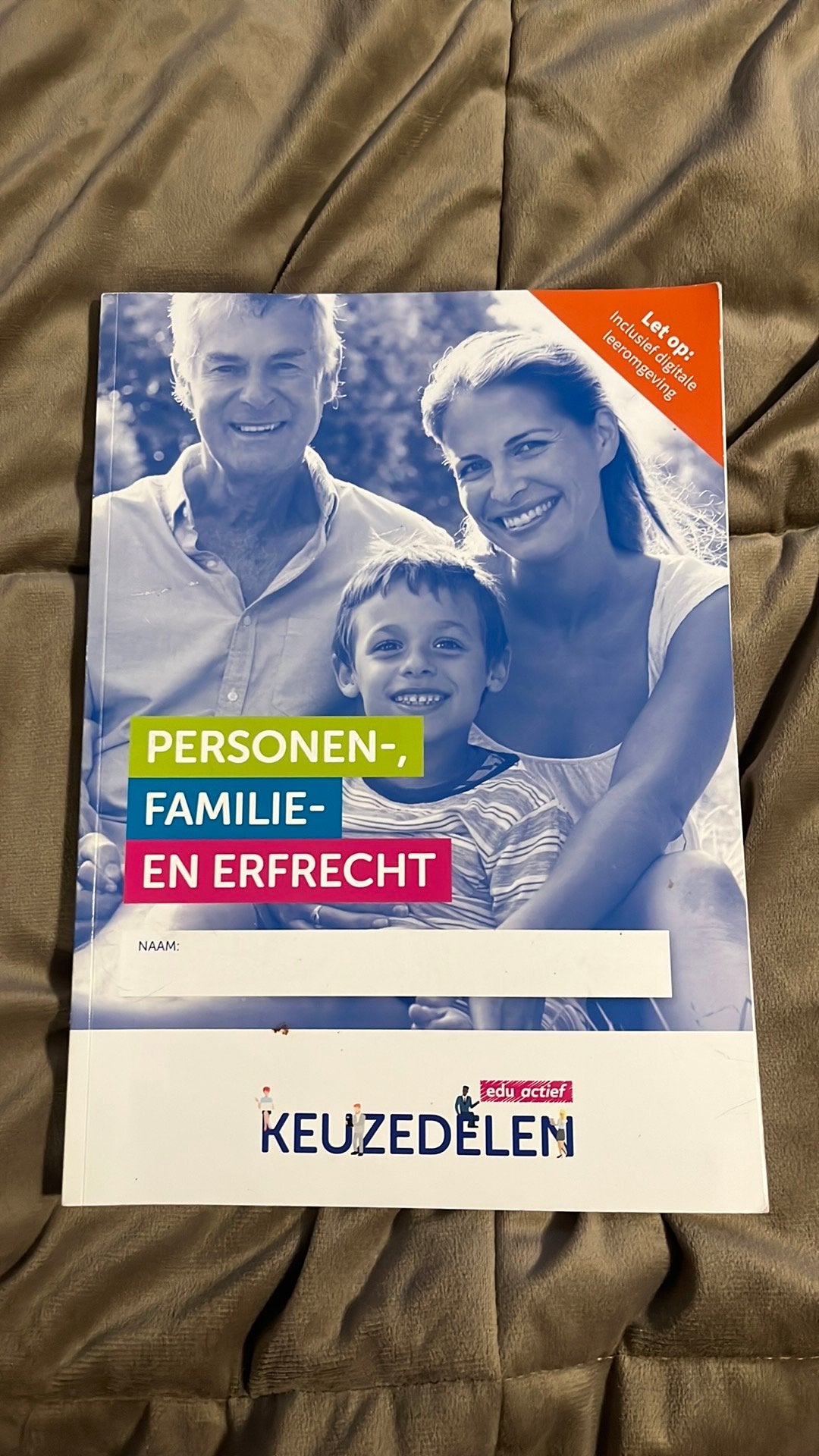 Personen-, familie- en erfrecht | combipakket, Ophalen of Verzenden, Zo goed als nieuw, Overige niveaus, Nederlands