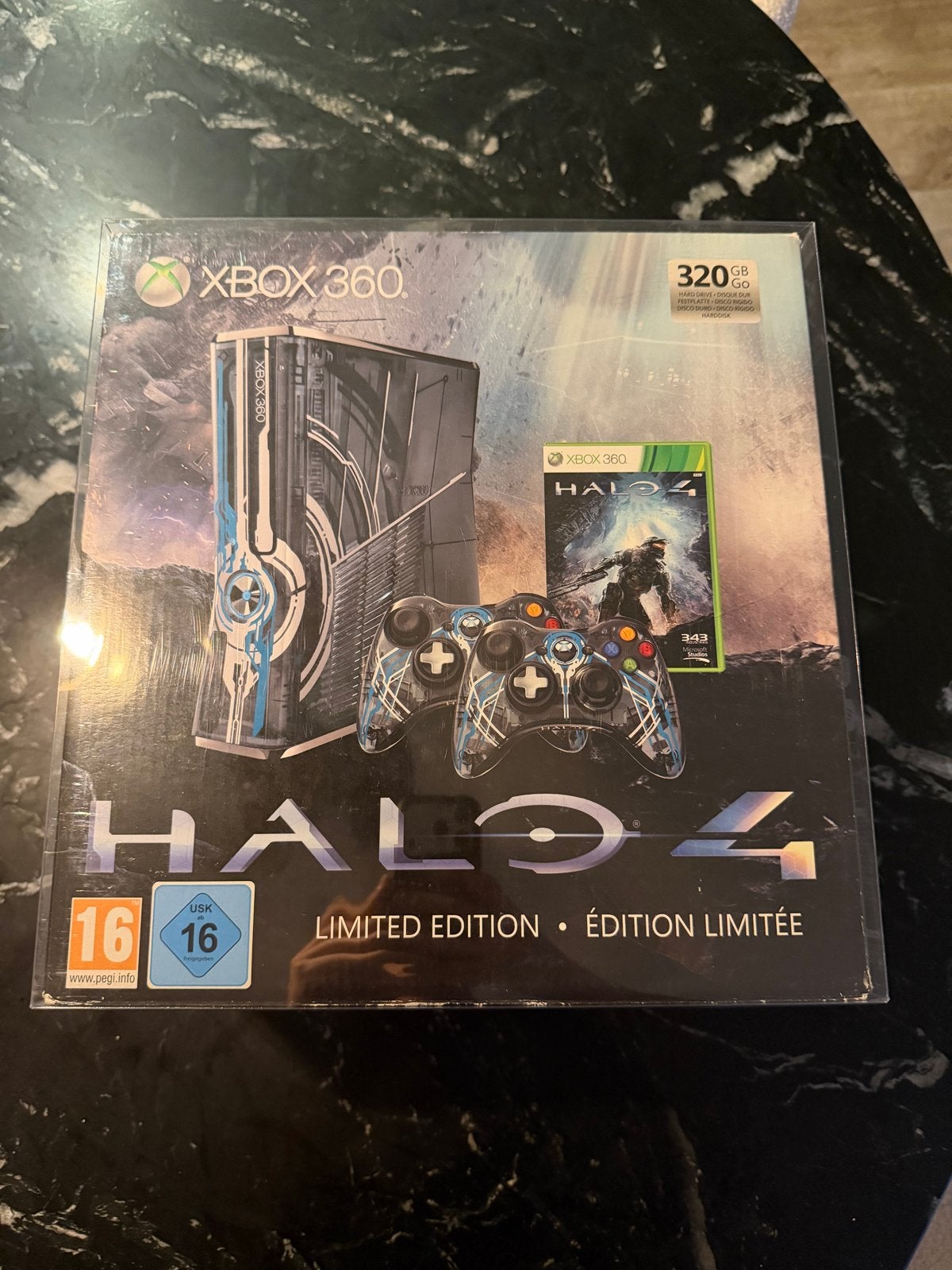 Xbox 360 Halo 4 Limited Edition, Spelcomputers en Games, ., 320 GB, Met 2 controllers, Ophalen of Verzenden