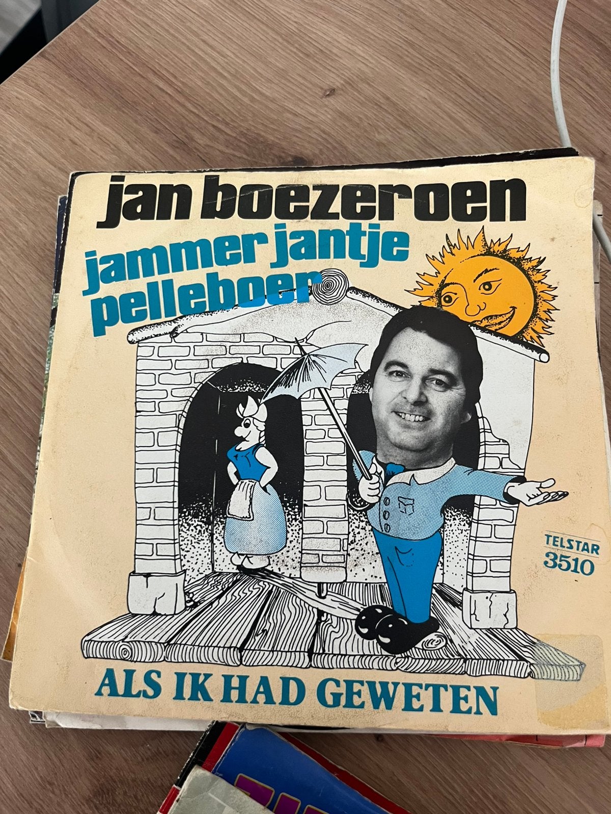 Jan Boezeroen - jammer jantje pelleboer, Ophalen of Verzenden, Zo goed als nieuw, Overige formaten, Levenslied of Smartlap