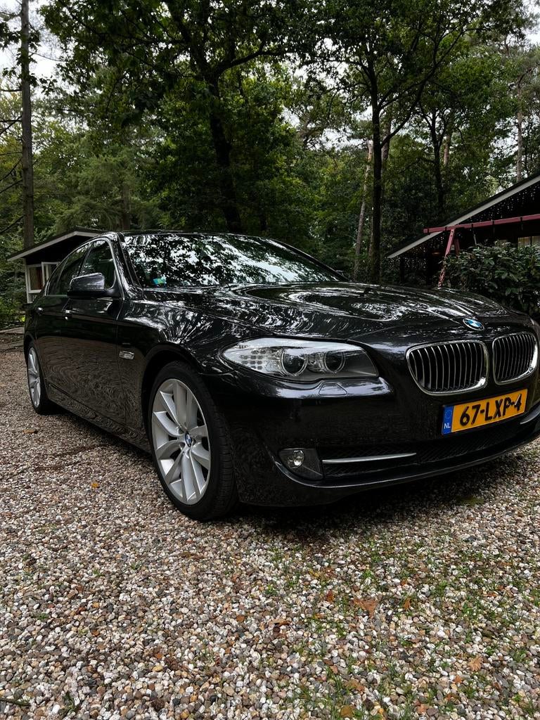 BMW 5-Serie 3.0 535I AUT 2010 Grijs, Auto's, BMW, Automaat, Euro 5, Achterwielaandrijving, Achteruitrijcamera