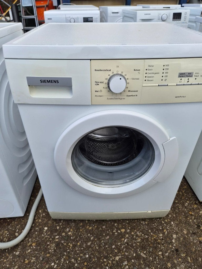 Siemens VarioPerfect Wasmachine 1400 toeren  CS27223, Ophalen, Gebruikt, Voorlader, Kort programma
