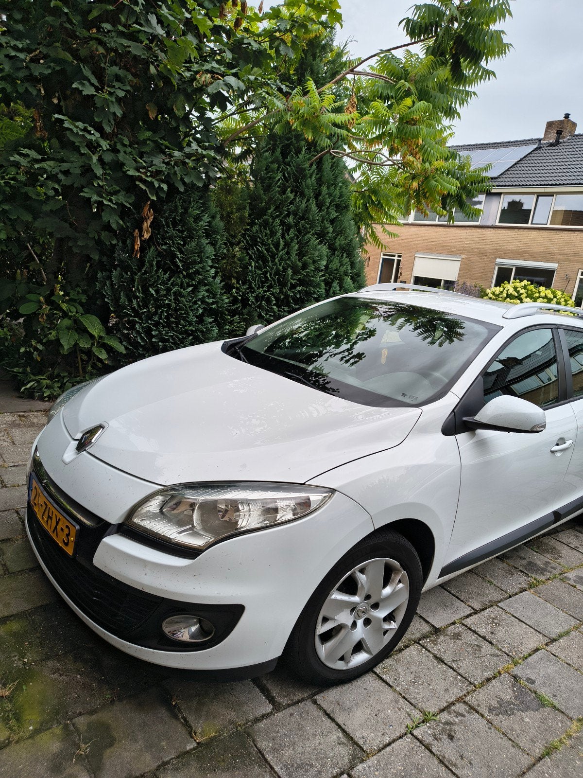 Renault Mégane 1.5 DCI 81KW Estate 2012 Wit STORING, Auto's, Renault, Voorwielaandrijving, 4 cilinders, 1283 kg, Wit