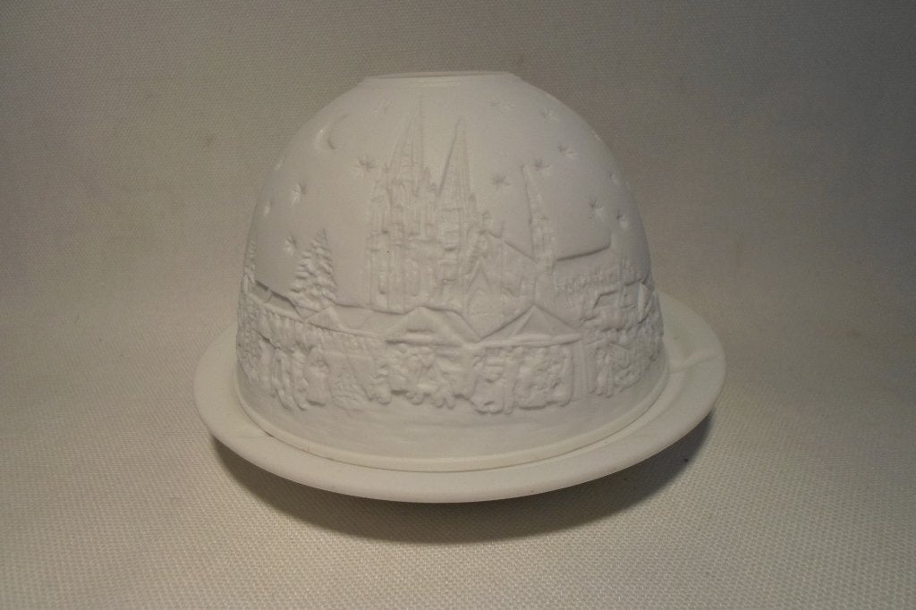 Starlight Lithophane Waxinelicht Houder, Overige materialen, Wit, Nieuw, Ophalen of Verzenden
