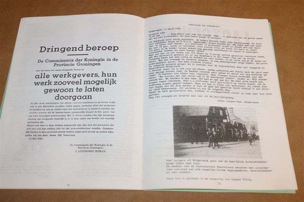 Gebeurde op 13 April 1945 — Bevrijding Veendam Wildervank, Ophalen of Verzenden, Gelezen