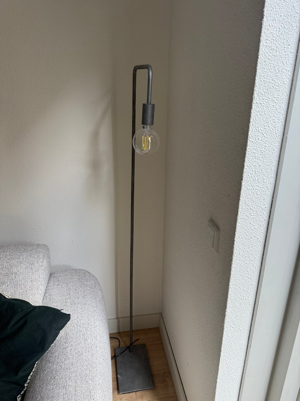 Staande lamp industrieel, Ophalen, Zo goed als nieuw, 150 tot 200 cm