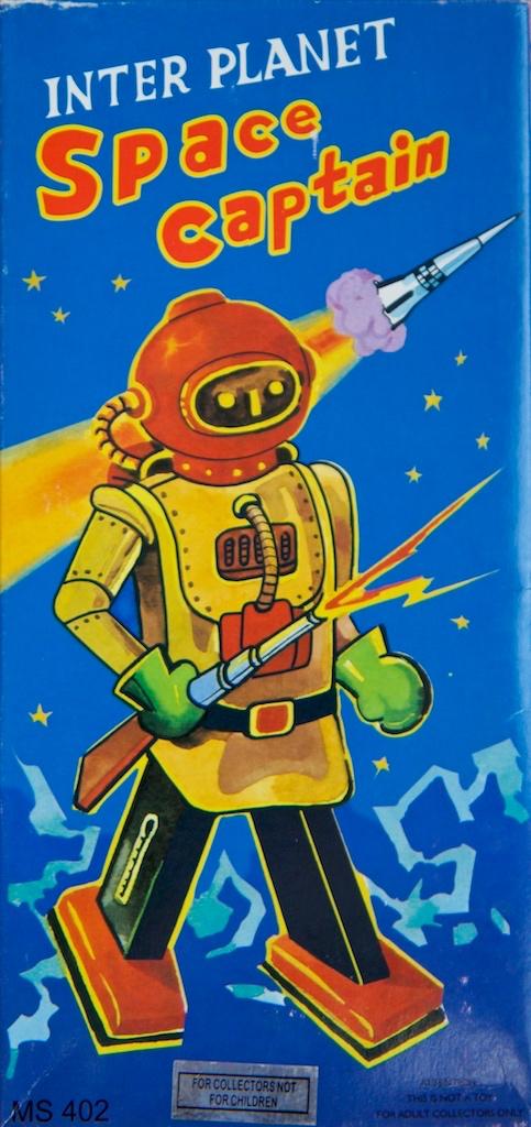 Blikken speelgoed, Space Captain, Ophalen of Verzenden