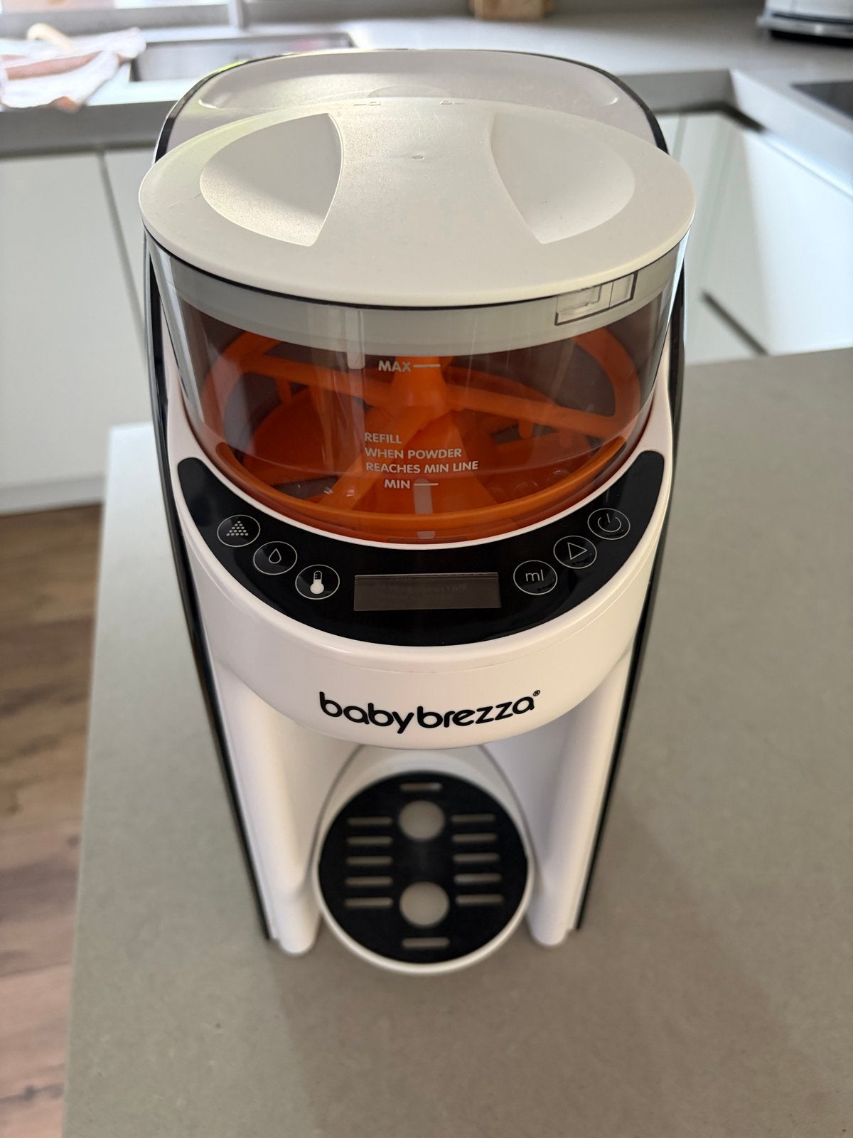 Baby Brezza Formula Pro Advanced Flessenmaker, Kinderen en Baby's, Automatisch, Ophalen of Verzenden, Zo goed als nieuw, Flessenmaker