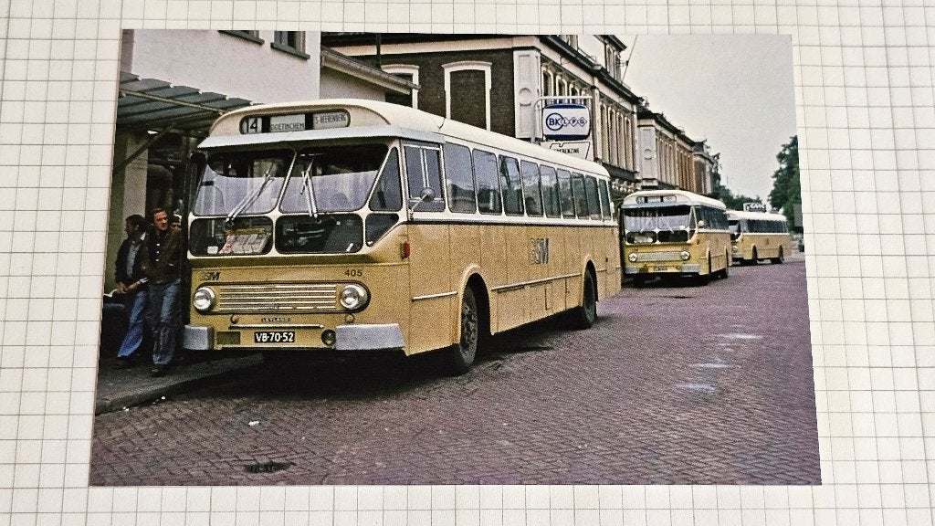 Foto BUS GTW Doetinchem 405 GSM, Verzamelen, Verzenden, Gebruikt, Bus of Metro, Overige typen