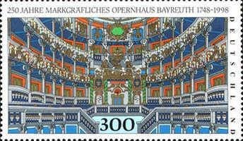 DUITSLAND 1998 Bayreuth Operahuis, Michel: 1983, Postfris., Verzenden, 1990 tot heden, Postfris