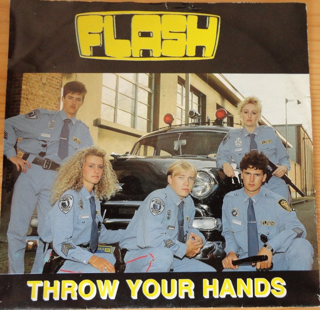 Flash > Throw your hands, Ophalen of Verzenden, Gebruikt, 7 inch, Pop