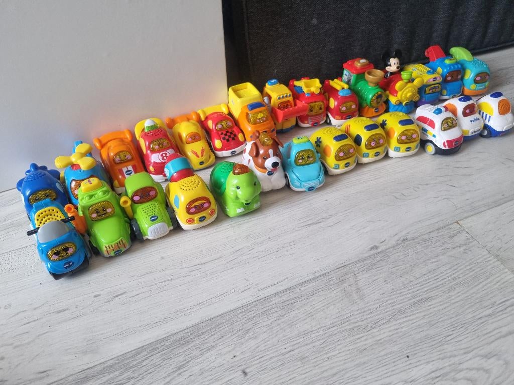 Toet toet vtech+ meerdere baanstukken en sets, Kinderen en Baby's, Speelgoed | Vtech, Ophalen, Gebruikt, 2 tot 4 jaar