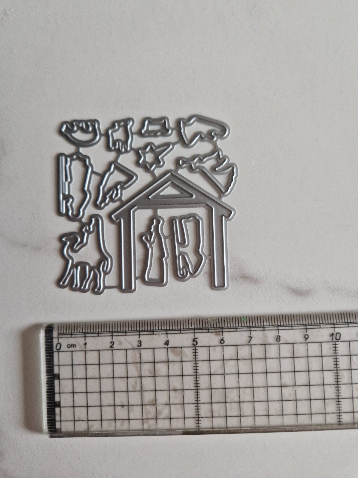 Kerststal snijmallen voor kaarten en scrapbooking, Ophalen of Verzenden, Nieuw