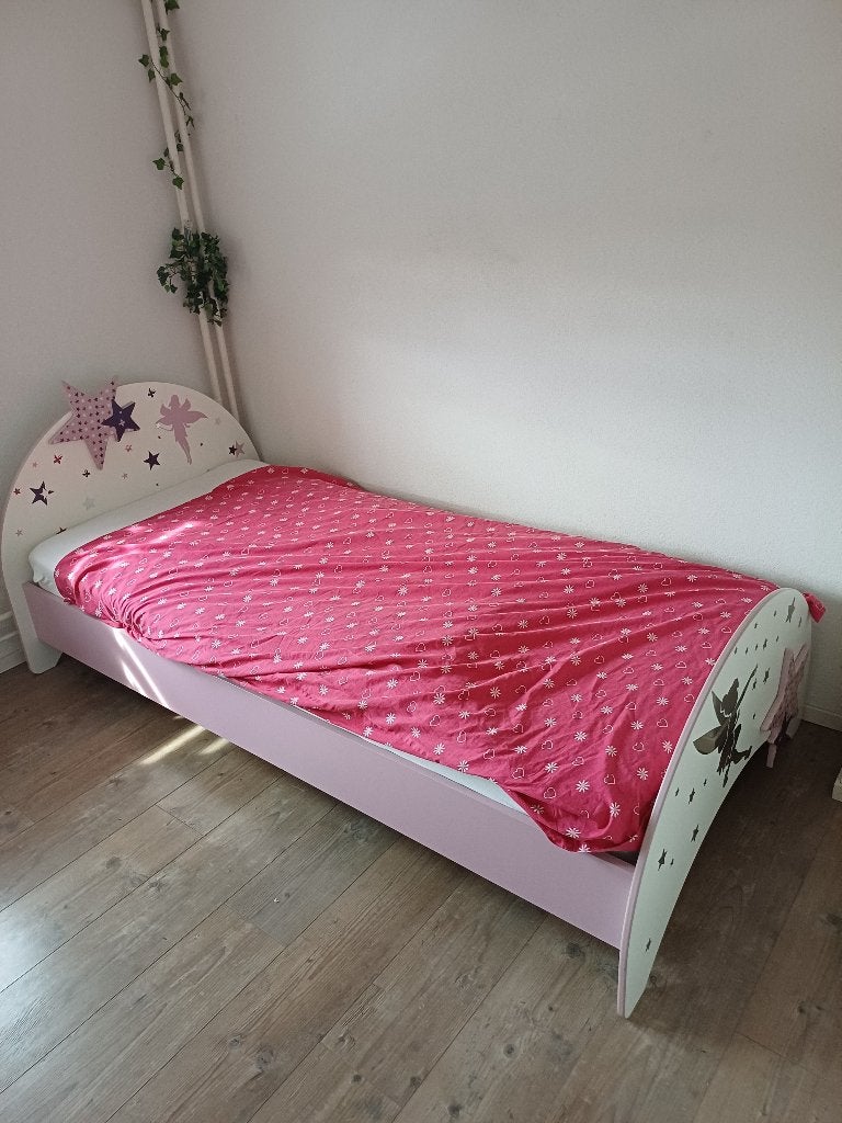 Meisjesbed, Ophalen, 85 tot 100 cm, 140 tot 160 cm, Zo goed als nieuw
