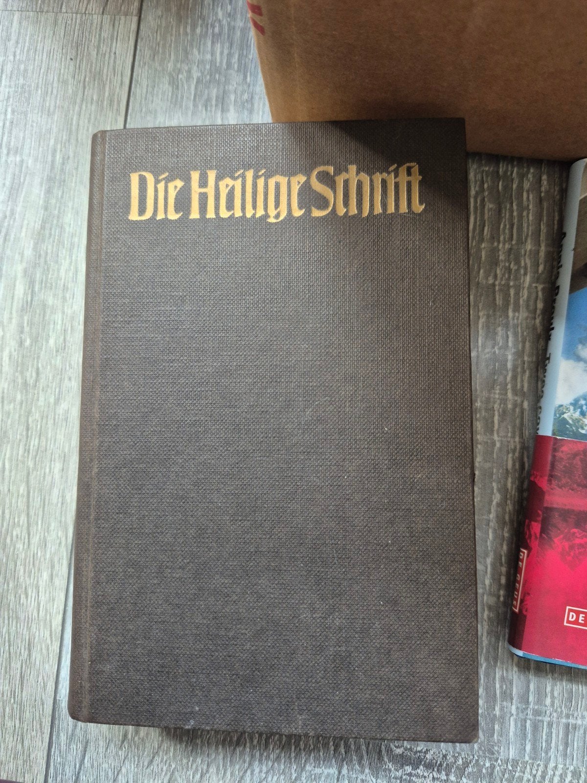Die Heilige Schrift - Bijbel (Duits) - 1963, Antiek en Kunst, Ophalen of Verzenden, Maarten Luther