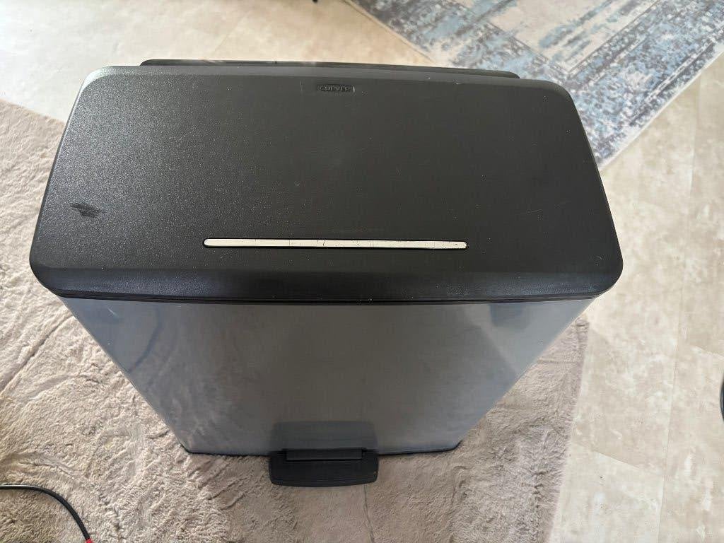 Curver prullenbak, 40 liter of meer, Ophalen, Kunststof, 50 tot 75 cm
