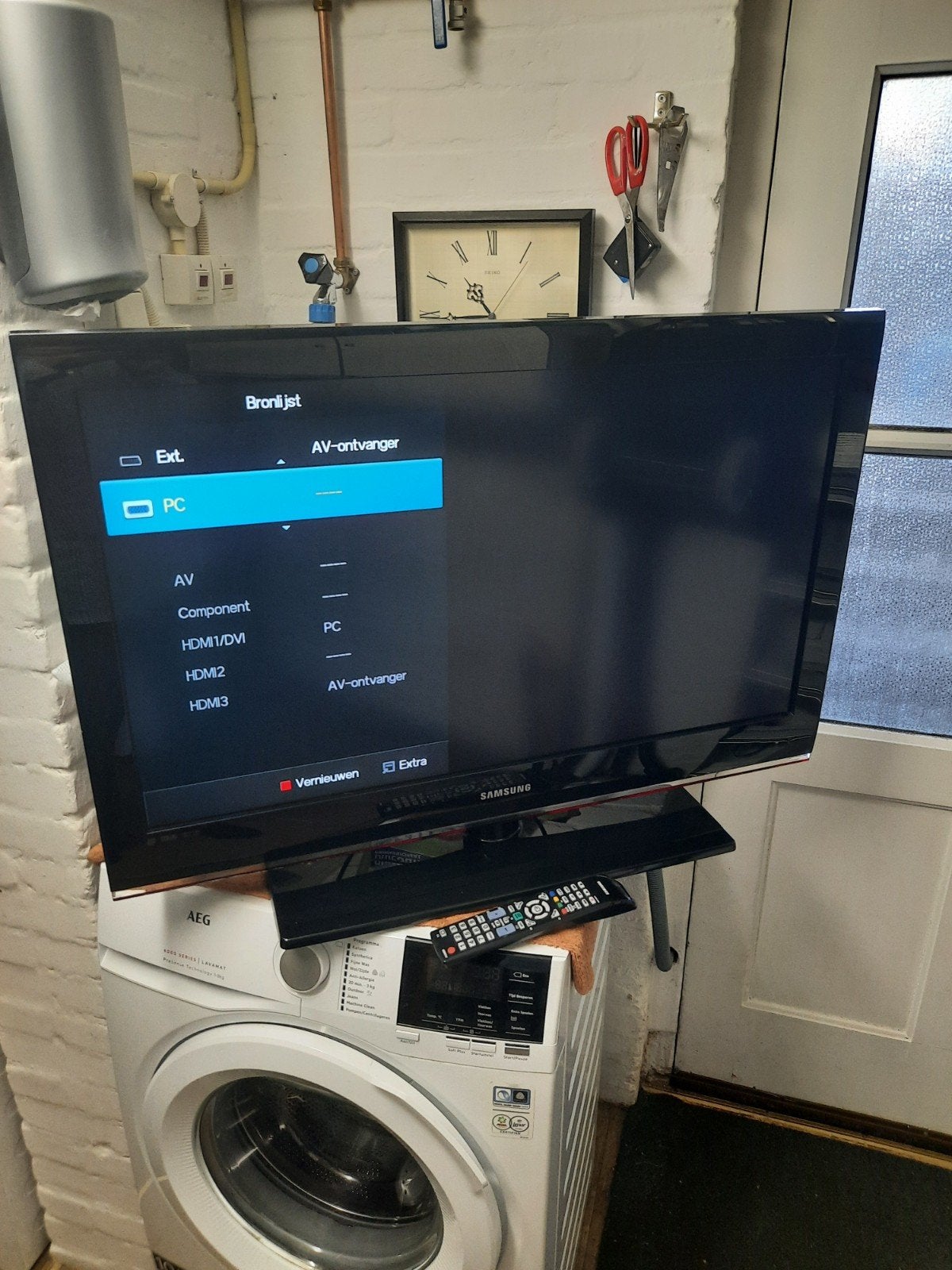 Samsung TV 95cm beelddiagonaal - Prima staat, Audio, Tv en Foto, Televisies, Ophalen, 50 Hz, Samsung