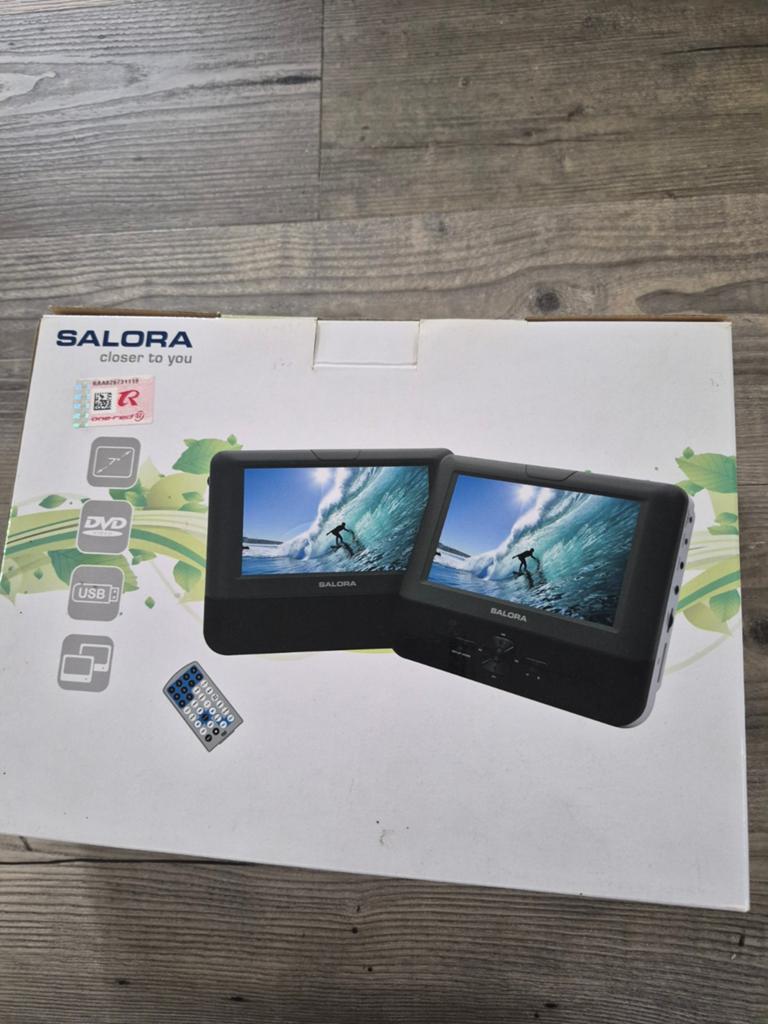 Salora DVP7046TWIN, Ophalen of Verzenden, Dvd-speler, Overige merken