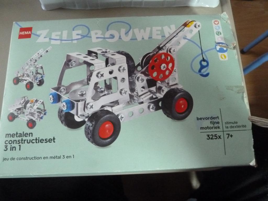 Hema constructie doos meccano, Ophalen of Verzenden