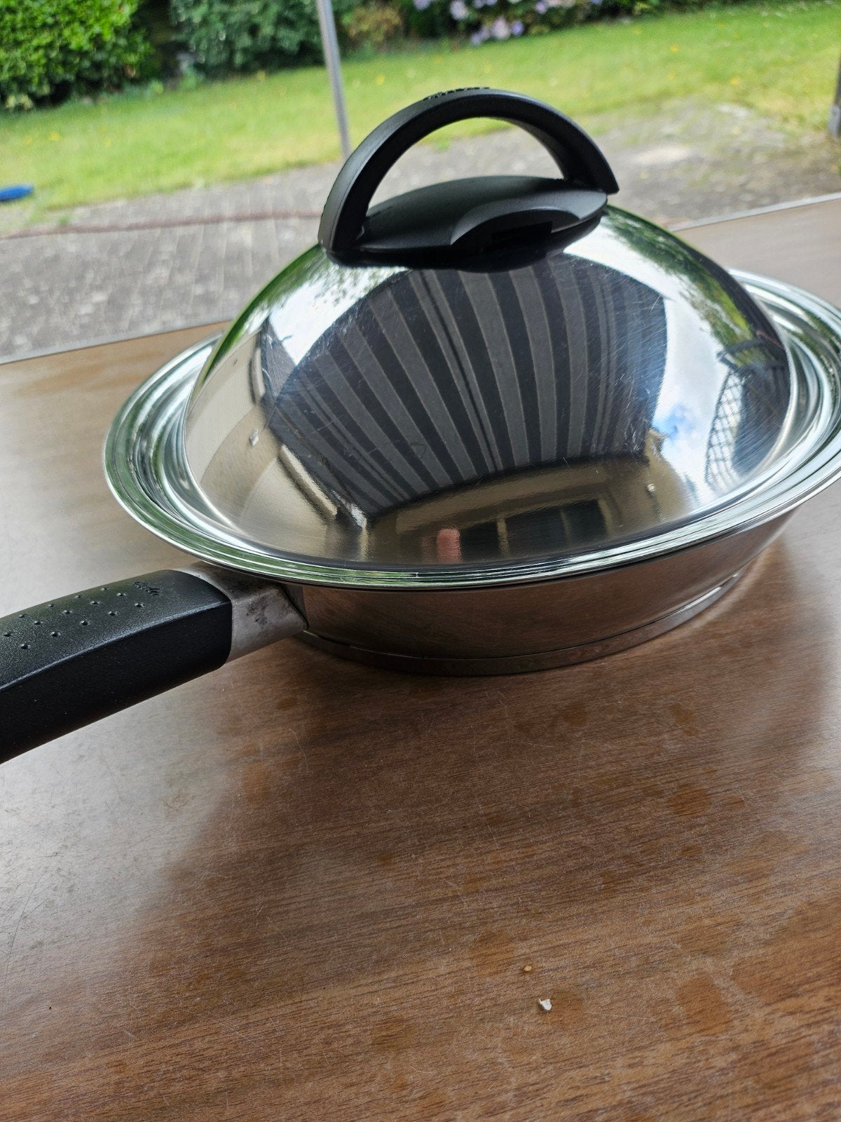 Stevige weinig gebruikte Fissler bakpan, Koekenpan, Ophalen of Verzenden, Zo goed als nieuw, Fissler