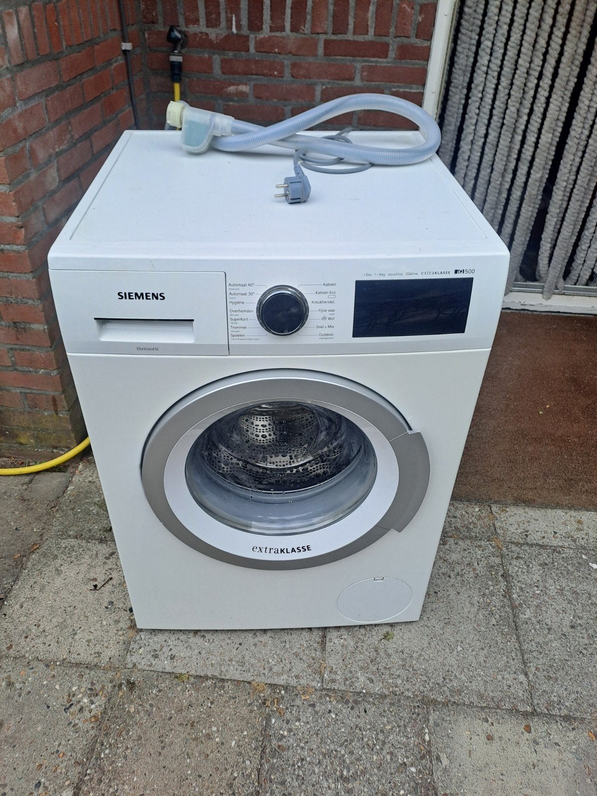 Siemens Wasmachine 8kg Extraklasse IQ500, Witgoed en Apparatuur, Wasmachines, 1200 tot 1600 toeren, 8 tot 10 kg, Ophalen of Verzenden
