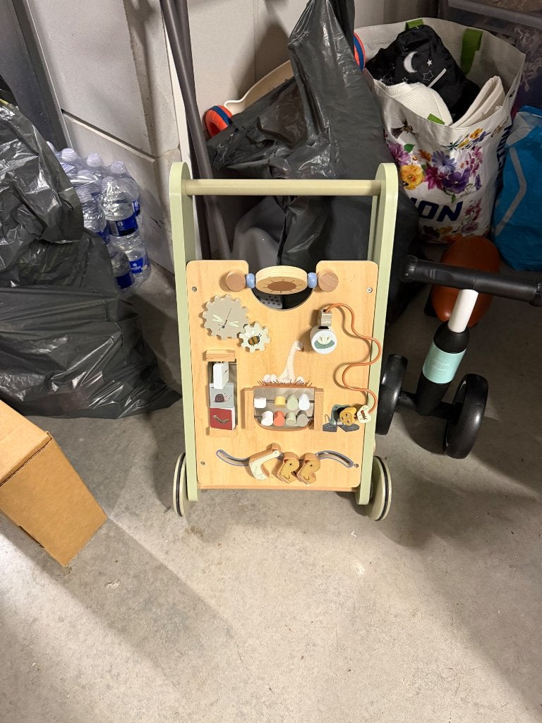 Loopwagen little dutch, Kinderen en Baby's, Ophalen, Gebruikt, Overige typen, Met wieltjes