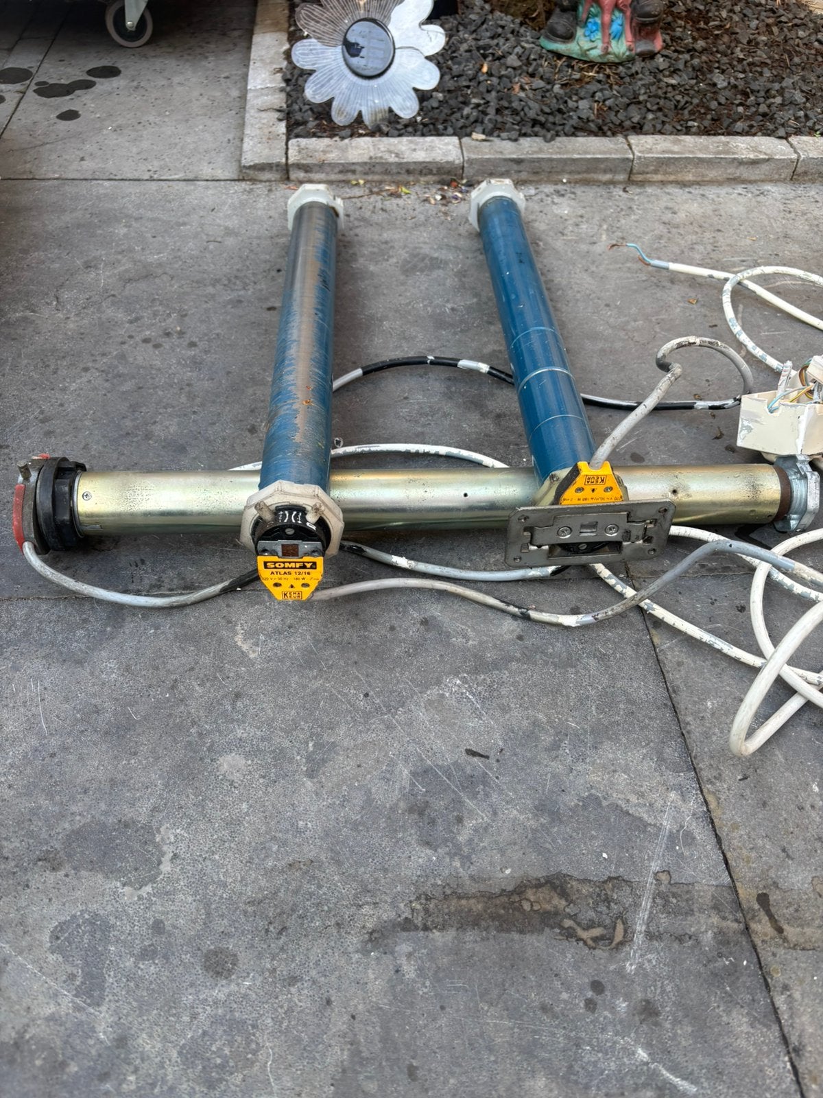 Motor voor rol luiken, Ophalen, Gebruikt, Minder dan 100 cm