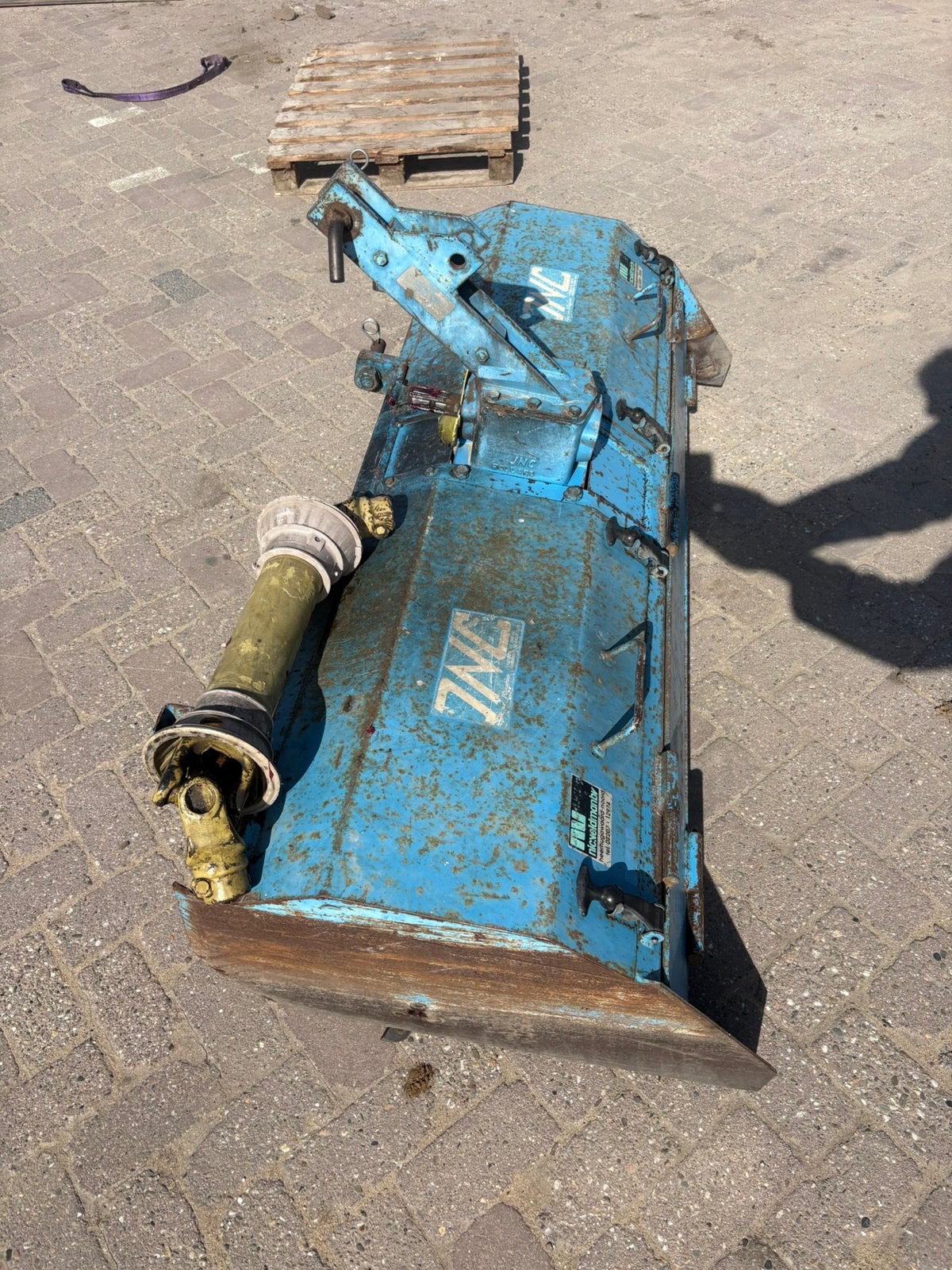 Frees 160 cm, Ophalen, Grondbewerking