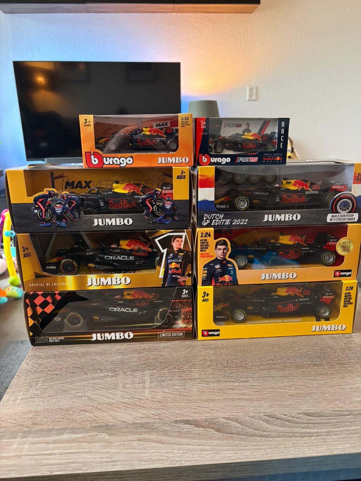 Jumbo Max Verstappen auto’s, Verzamelen, Automerken, Motoren en Formule 1, Ophalen of Verzenden, Nieuw