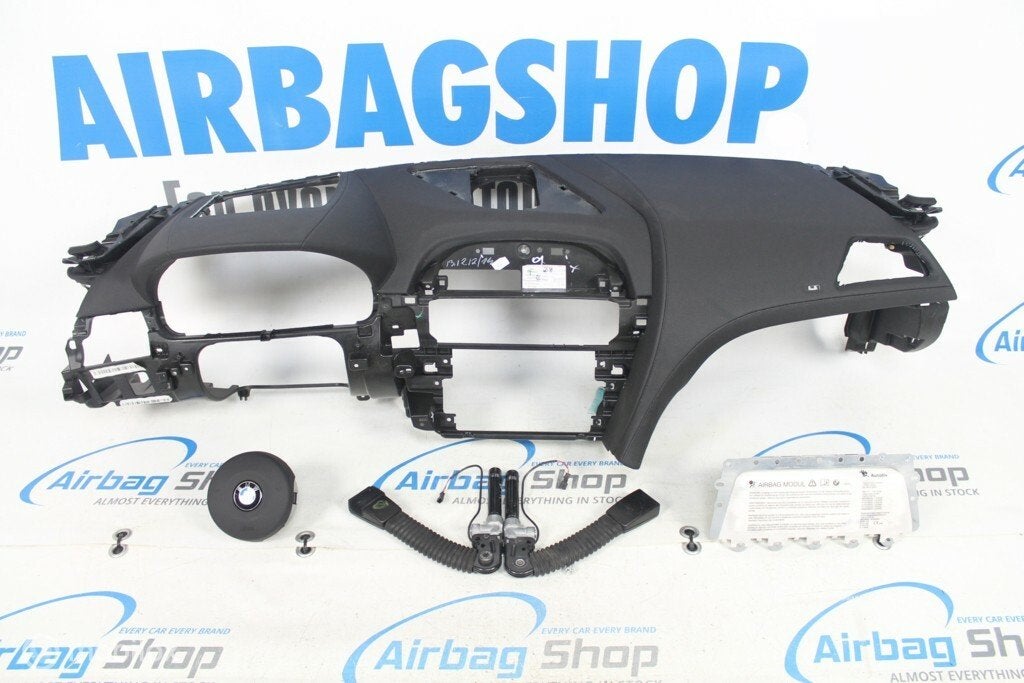 Airbag set Dashboard zwart stiksel M BMW 6 serie F12 2010-.., Auto-onderdelen, Gebruikt, Ophalen of Verzenden