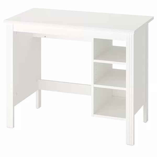 Wit Brusali bureau Ikea nieuw in doos, Huis en Inrichting, Ophalen of Verzenden, Zo goed als nieuw